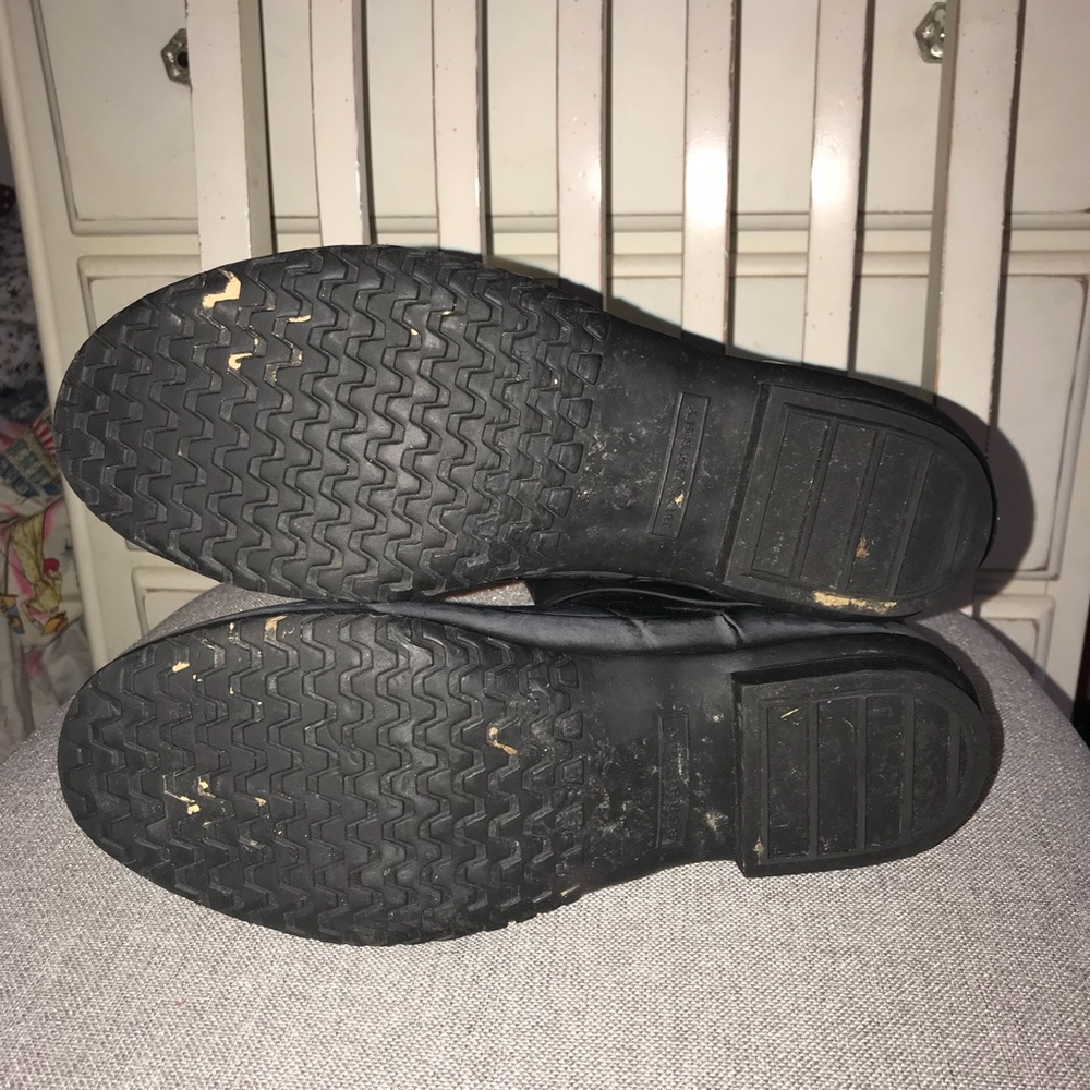 Burberry Black/Grey Rain Boots - Picture 7 of 7